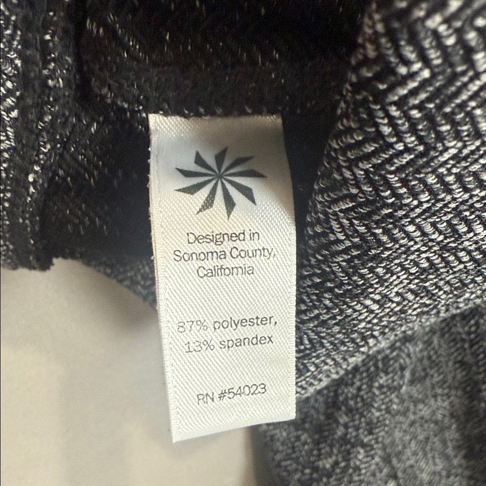 Athleta Herringbone Metro High-Rise‎ Leggings Gray Women’s S Stretch Athleisure - Picture 7 of 8